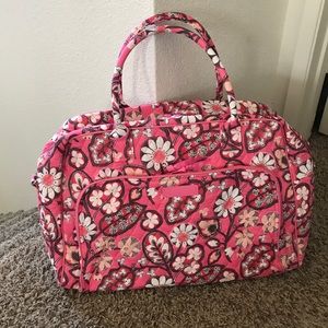 NWT Vera Bradley Weekender Bag Blush Pink